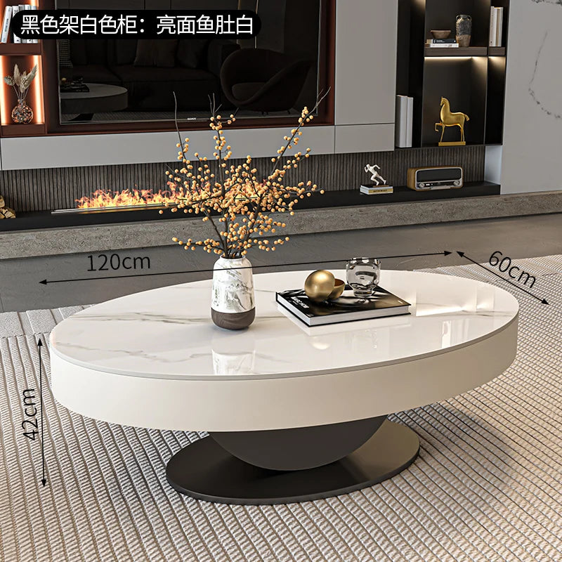 Space Saving Standing Coffee Table Nordic Decoration Living Room Designer Side Table Center Meubles Lounge Suite Furniture