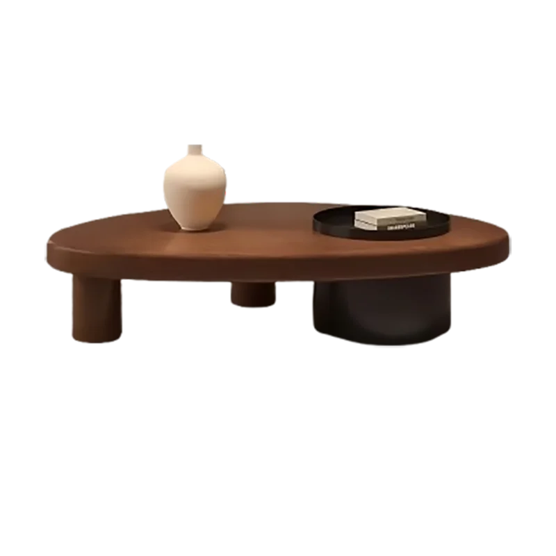 Wabi Sabi Vintage Coffee Table Cool Eclectic Unique Rustic Coffee Table Living Room Trendy Table Basse Pour Salon Home Furniture
