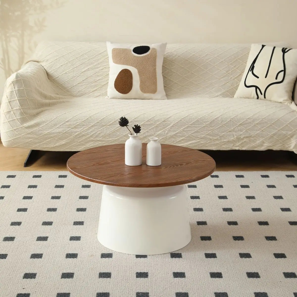Garden Furniture Living Room Coffee Table with Bluetooth Speaker Sets 5070 Shelf Night Stand Liang Liang Jia Chair